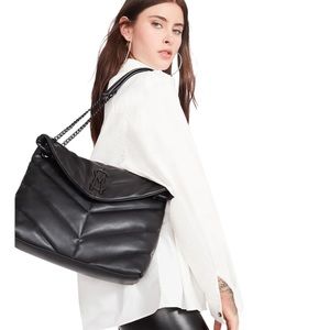 Steve Madden britta black tote bag